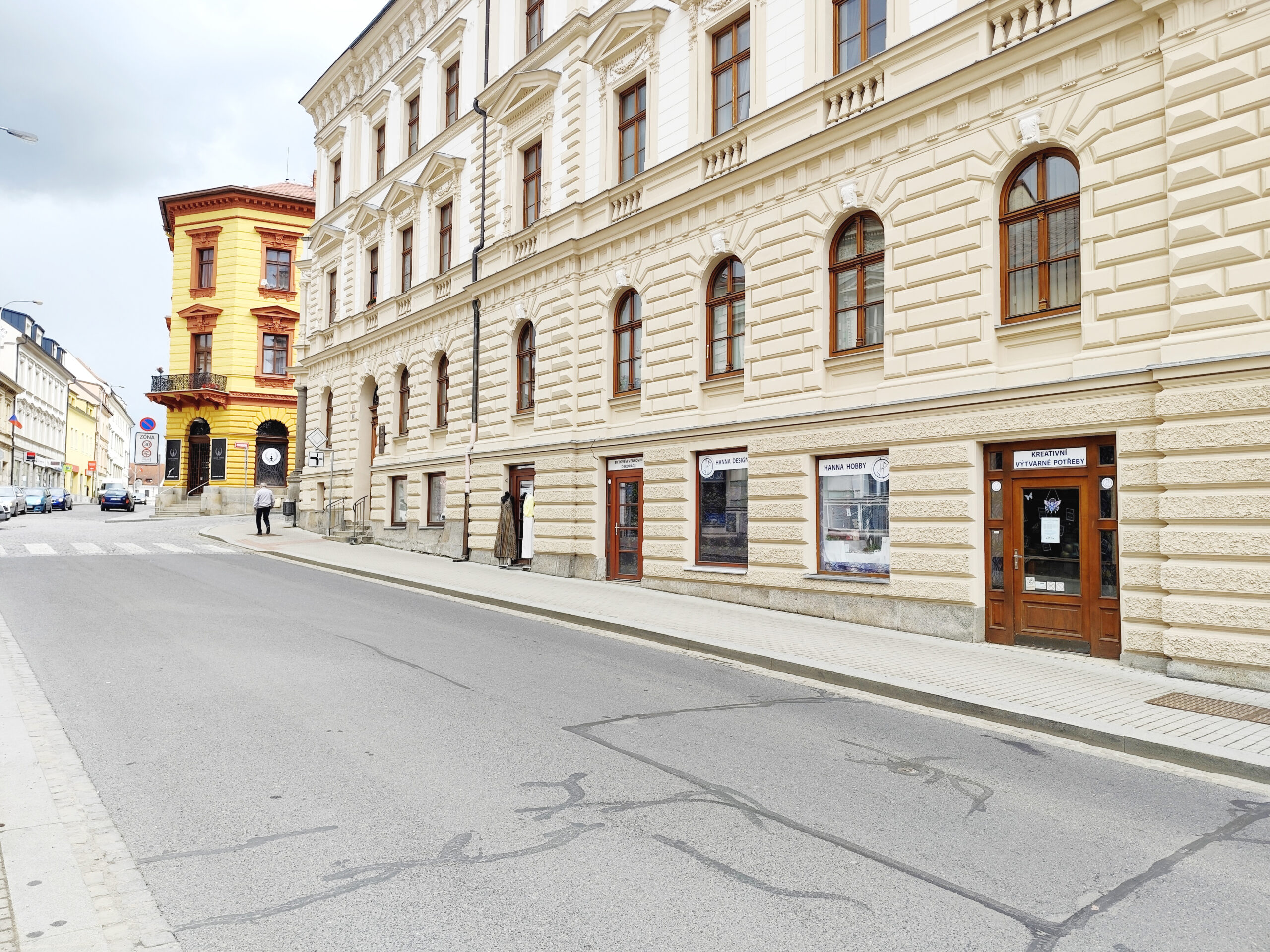 Vídeňská ul. směr na náměstí Míru