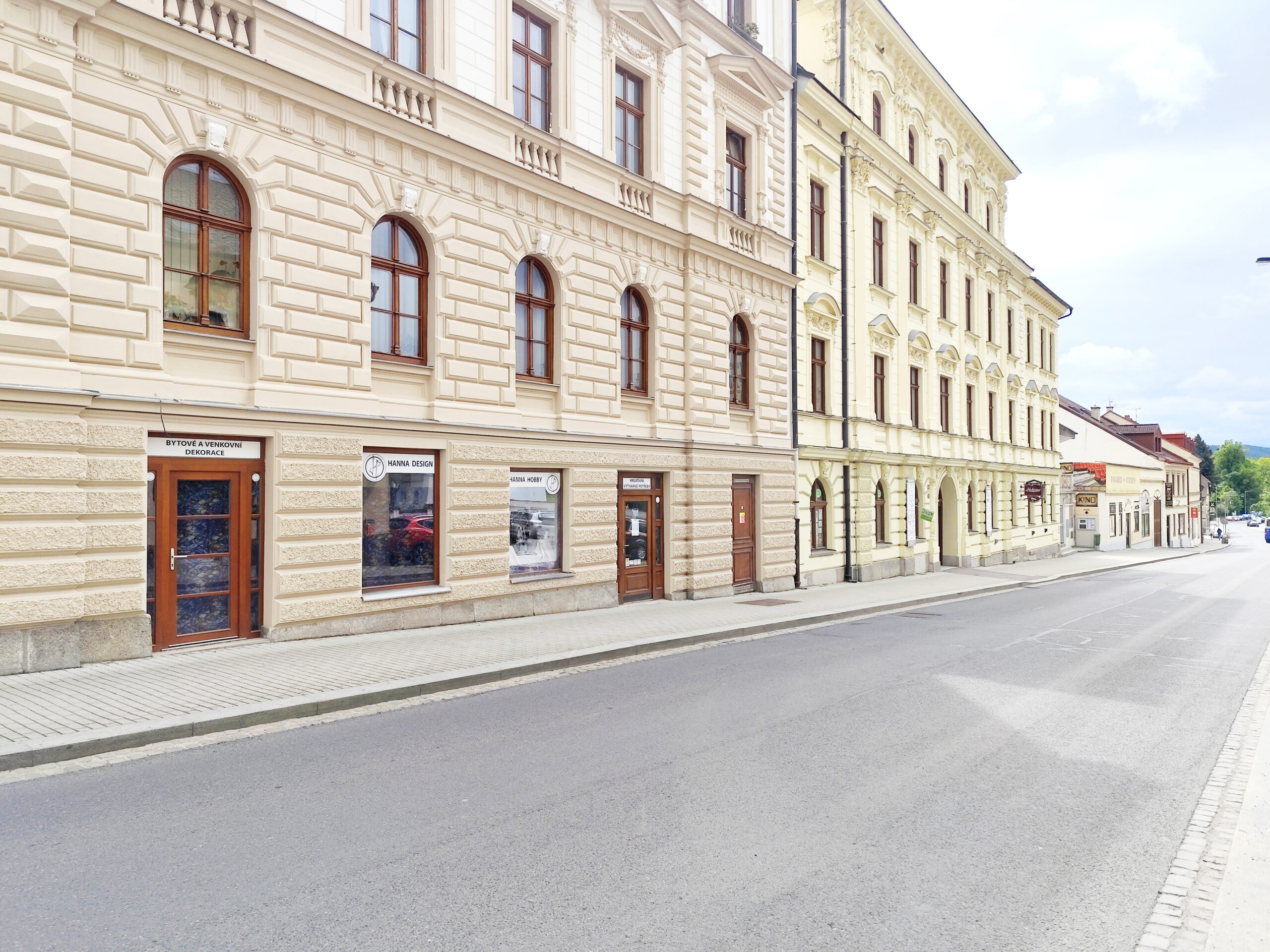Vídeňská ul. směr z náměstí - Železná Ruda