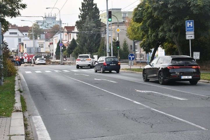Masarykova ulice v Plzni se od 29. října uzavře u Těšínské