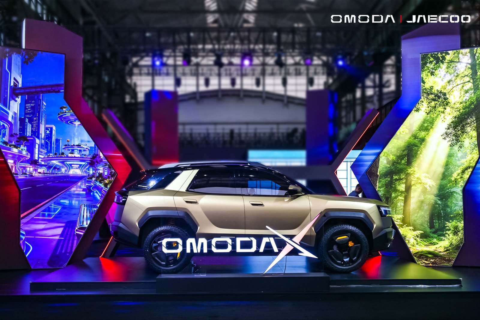 OMODA X míří mezi větší SUV. Nabídne hybrid i elektropohon