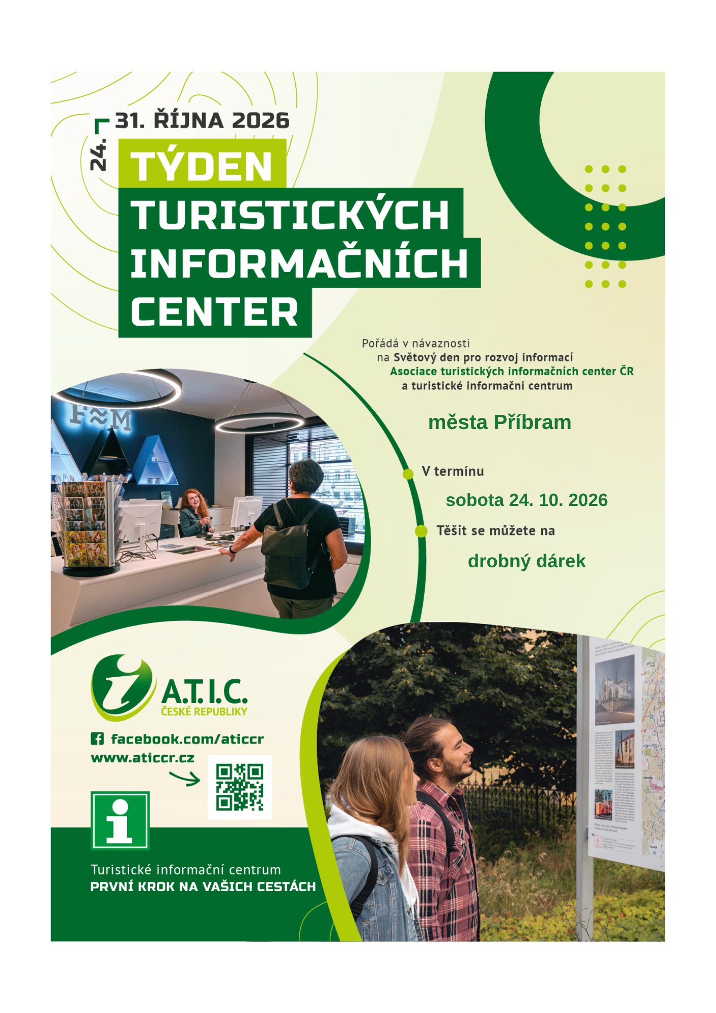 V Příbrami se v sobotu otevře svět turistických informačních center