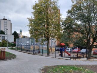 V příbramské Riegrově ulici vznikla nová hřiště i parkoviště